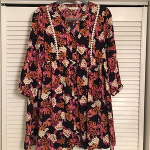 Floral Boutique Dress/Shirt
